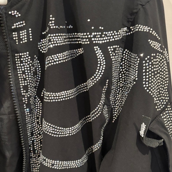 Pull&Bear Black Jacket with Silver Accents - Picture 4 of 14